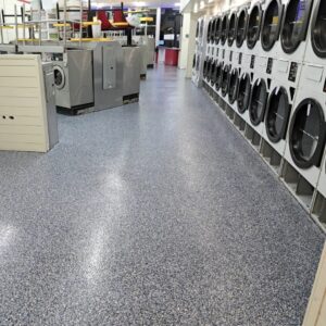 floor coating in a business